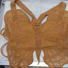 Butterfly net bra