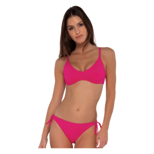 Begonia Sandbar Rib Brooke U-Wire Top Swimwear