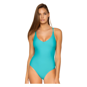 Veronica Sunsets One Piece Women's Bathing Suit