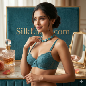 BRA LACE PADDED WITH BOW DETAIL